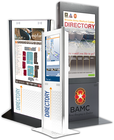 Wayfinding and Directory Kiosk Models
